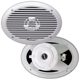 Audiopipe Marine 69 2-Way Speakers (White)